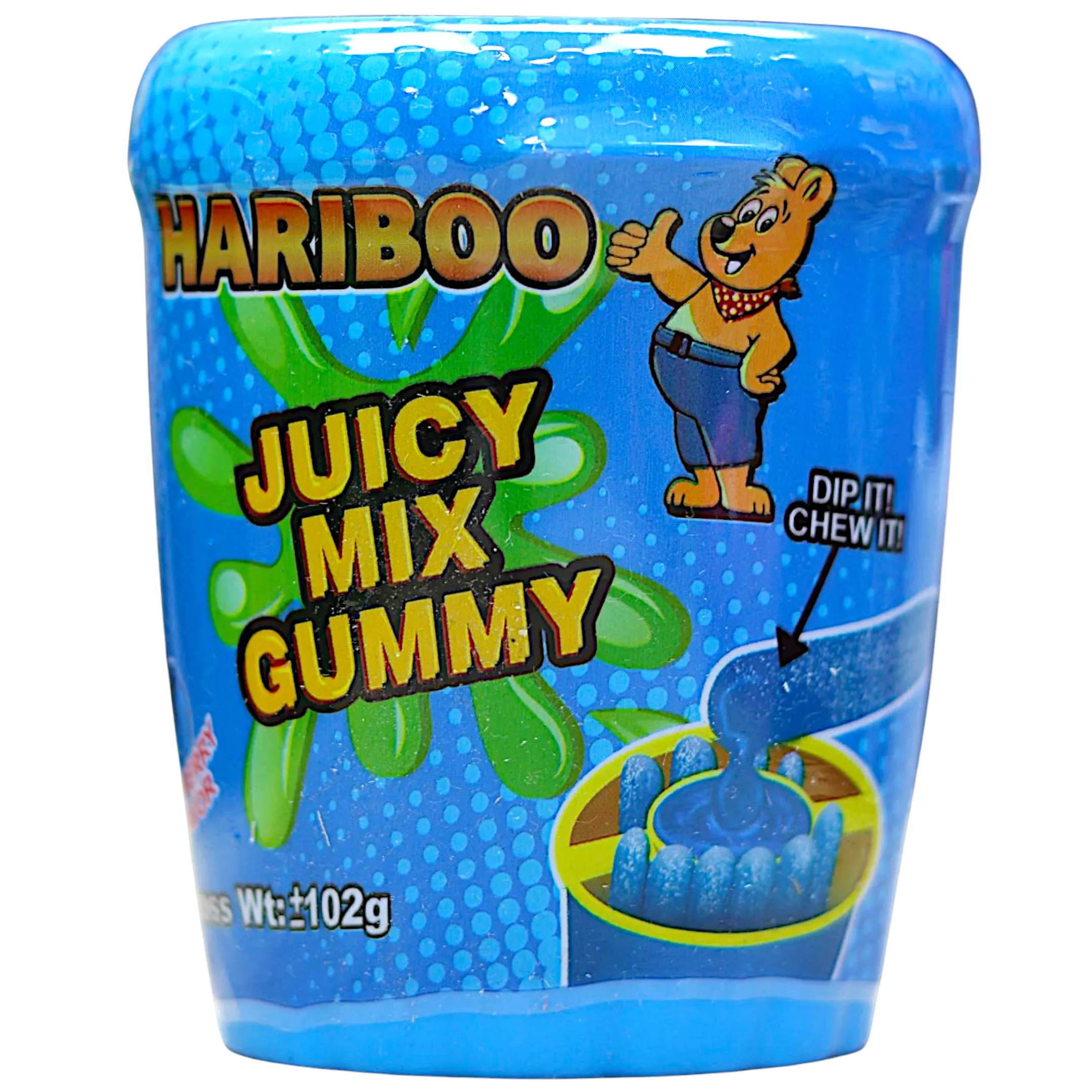 آبنبات ترش ژله‌ای هاریبو مدل Juicy Mix Gummy وزن 102 گرم – دیپ اند چو