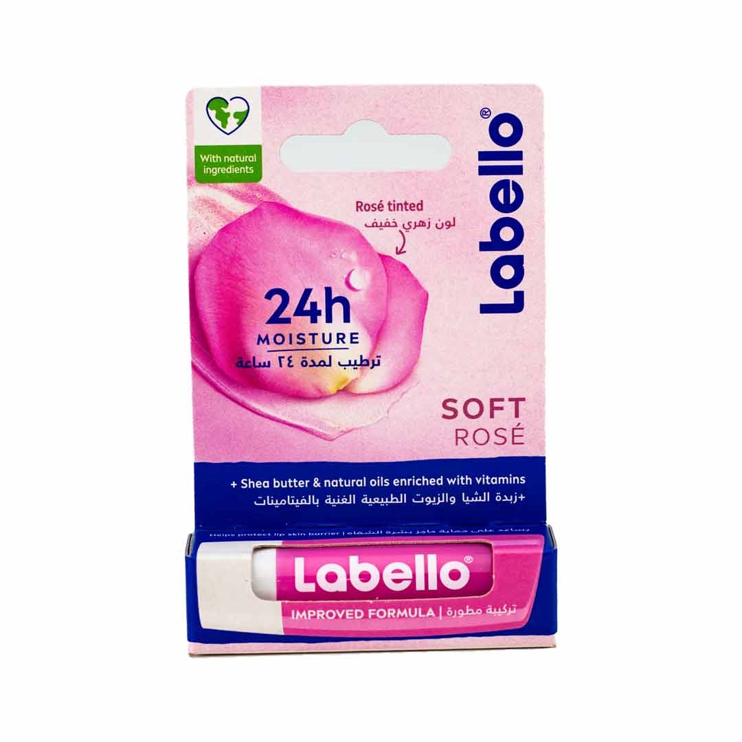 بالم لب رنگی لبلو مدل Soft Rosé با رطوبت‌رسانی ۲۴ ساعته